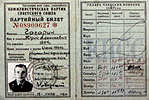 Gagarin's cosmonaut training i.d. card 